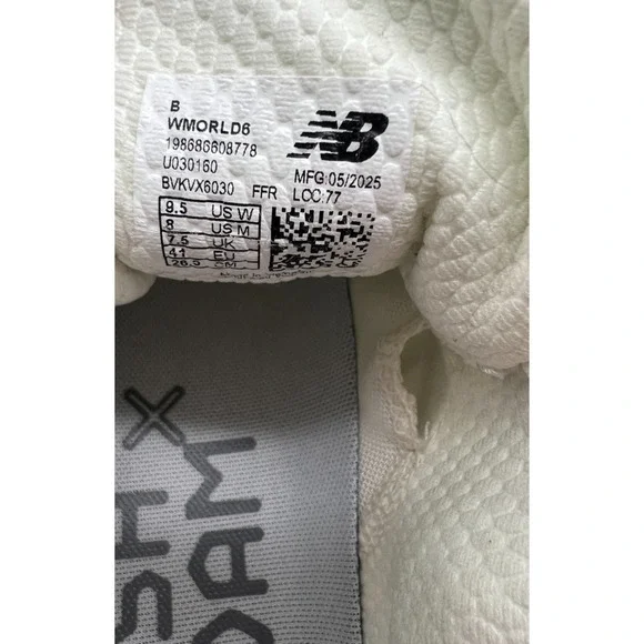 New Balance Fresh Foam X More v6 WMORLD6 Size M8/ W9.5 New - Picture 12 of 16